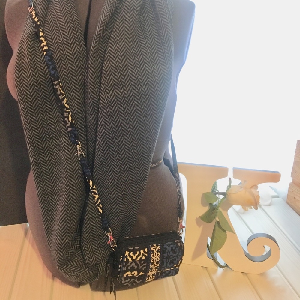 Vera Bradley All In One Wallet Crossbody Purse